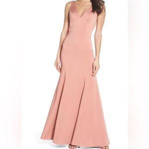 Jenny Yoo Coral Bridesmaid Dress